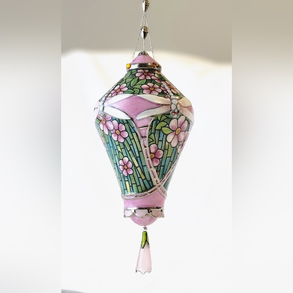 Meadow Daisy Bradford Editions Louis Tiffany Heirloom Porcelain Ornament - Picture 5 of 8